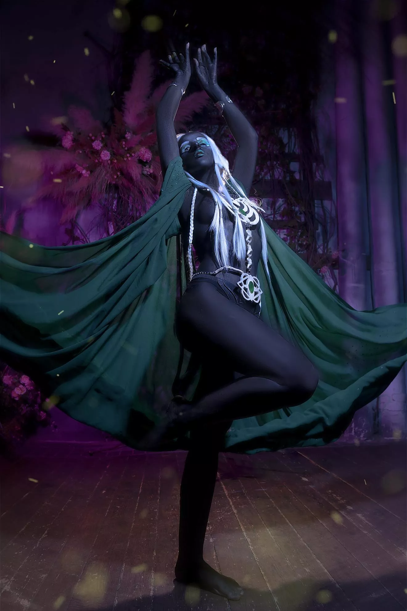 [Self] Drow Priestess of Lolth cosplay by me