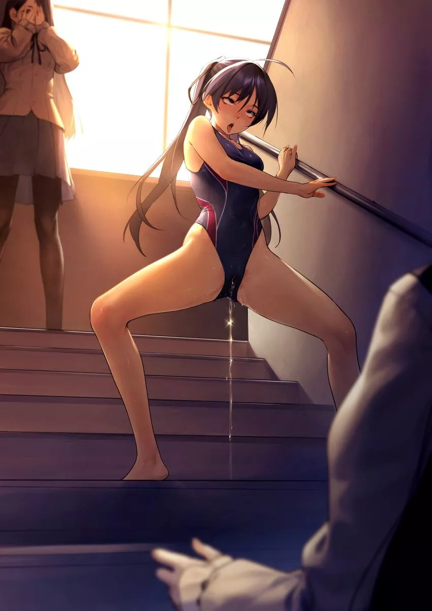 She couldn't hold it in any longer [Artist: beeeeen]