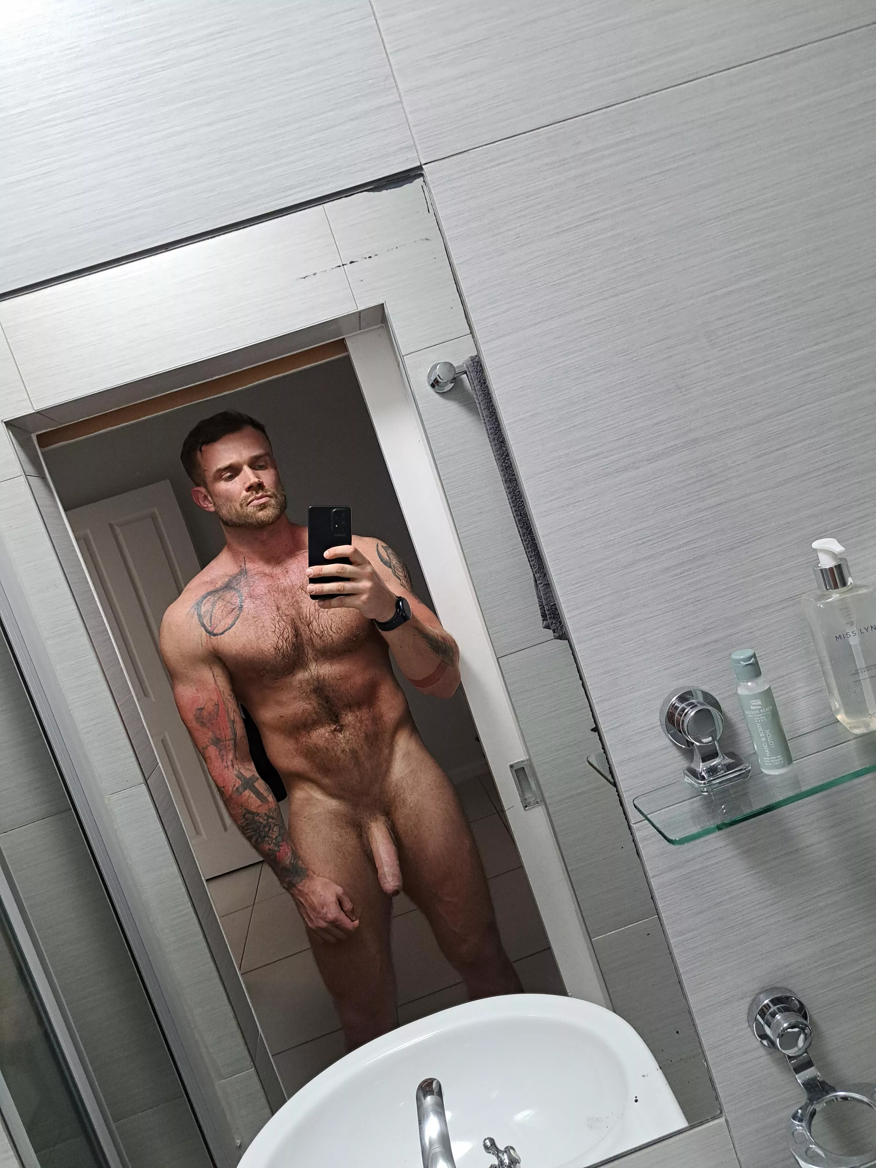 So all the tatts I did myself, it distract some people but still know plenty of guys who likes it!