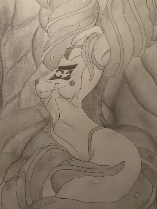 Thoroughly used (art by me)