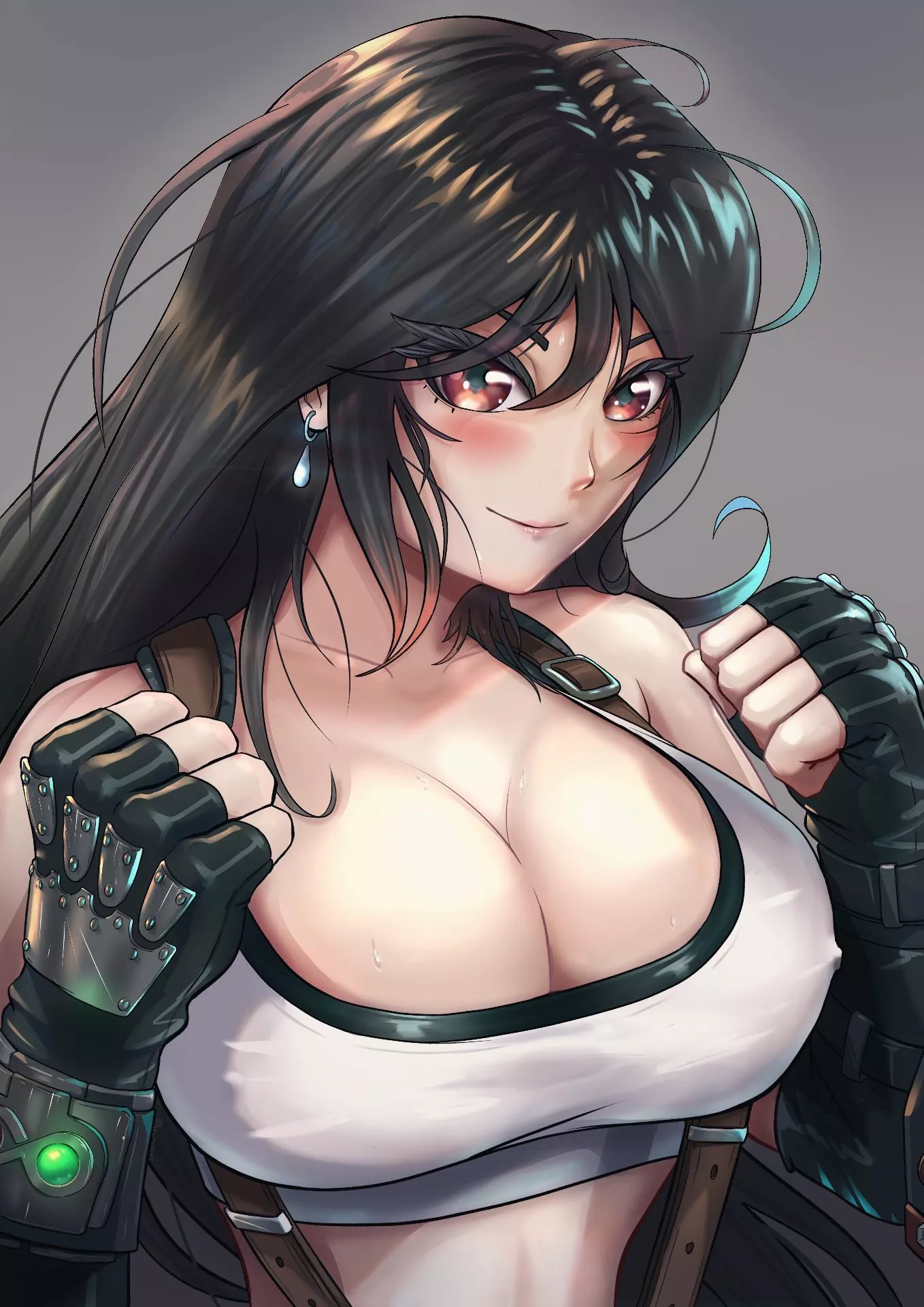Tifa's a bit timid :3 (FF7)