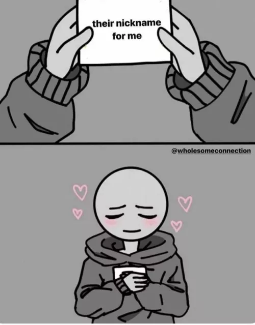 Titles are waterfall inducing but PERSONAL NICKNAMES? That warms the soul ๐ฉ What nicknames do you have for your sub/dom?