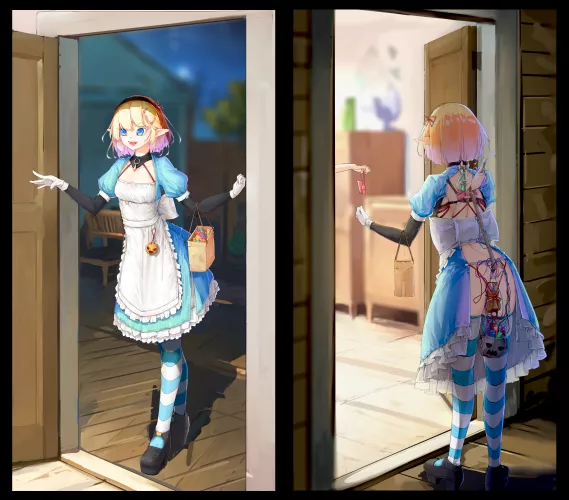 Trick or Treat (walking lights)