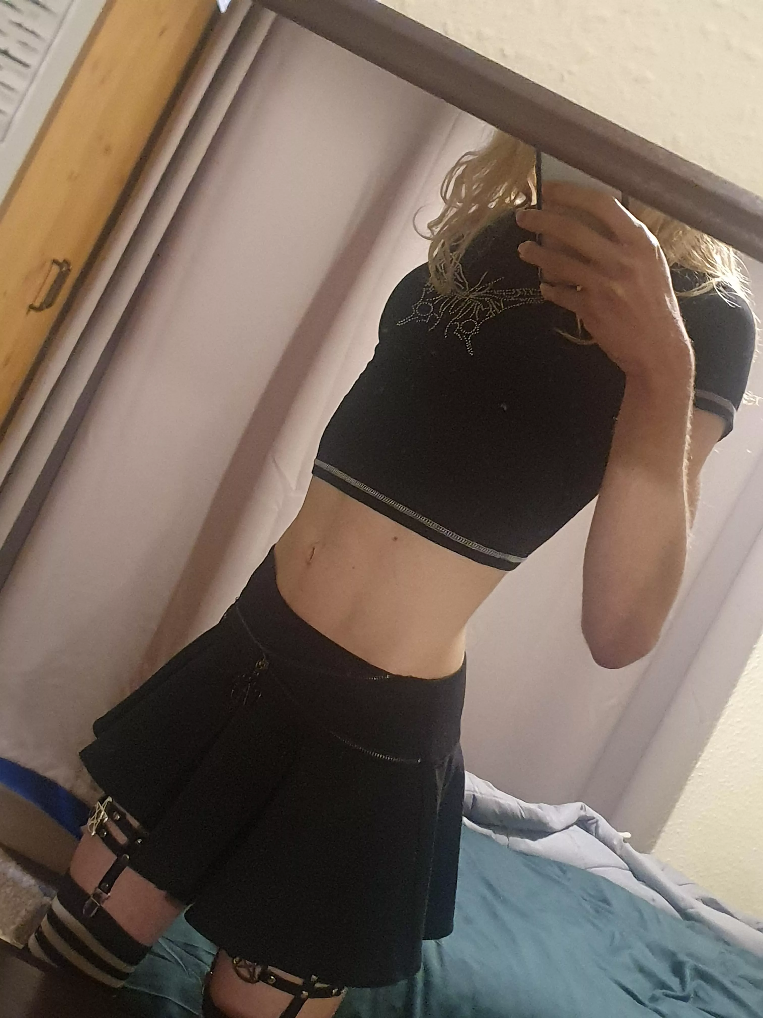 What do we think of my new crop top?