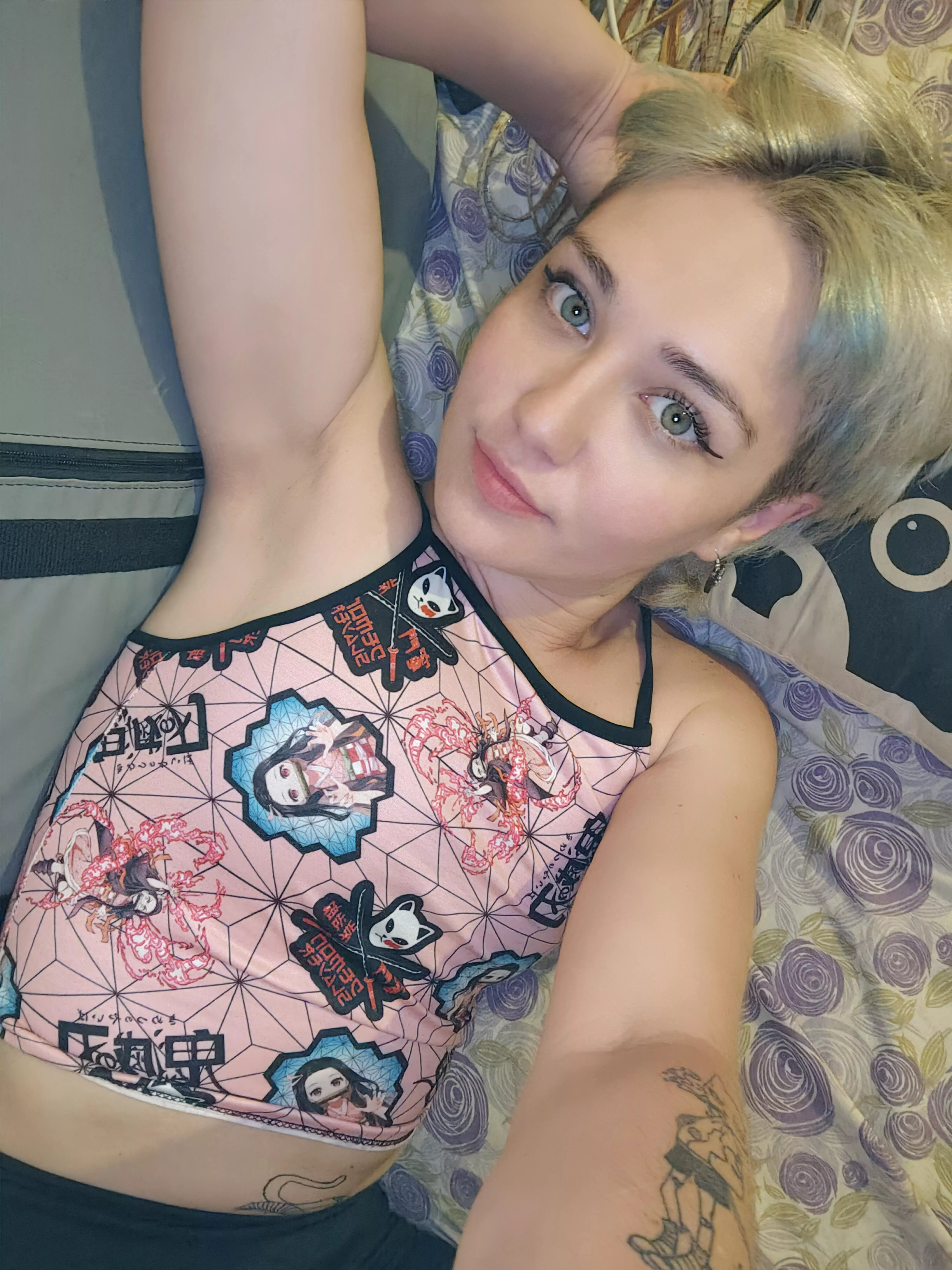 Would you invite this little girl to your bed?