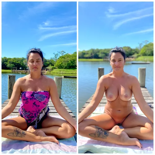 Yoga on and off!