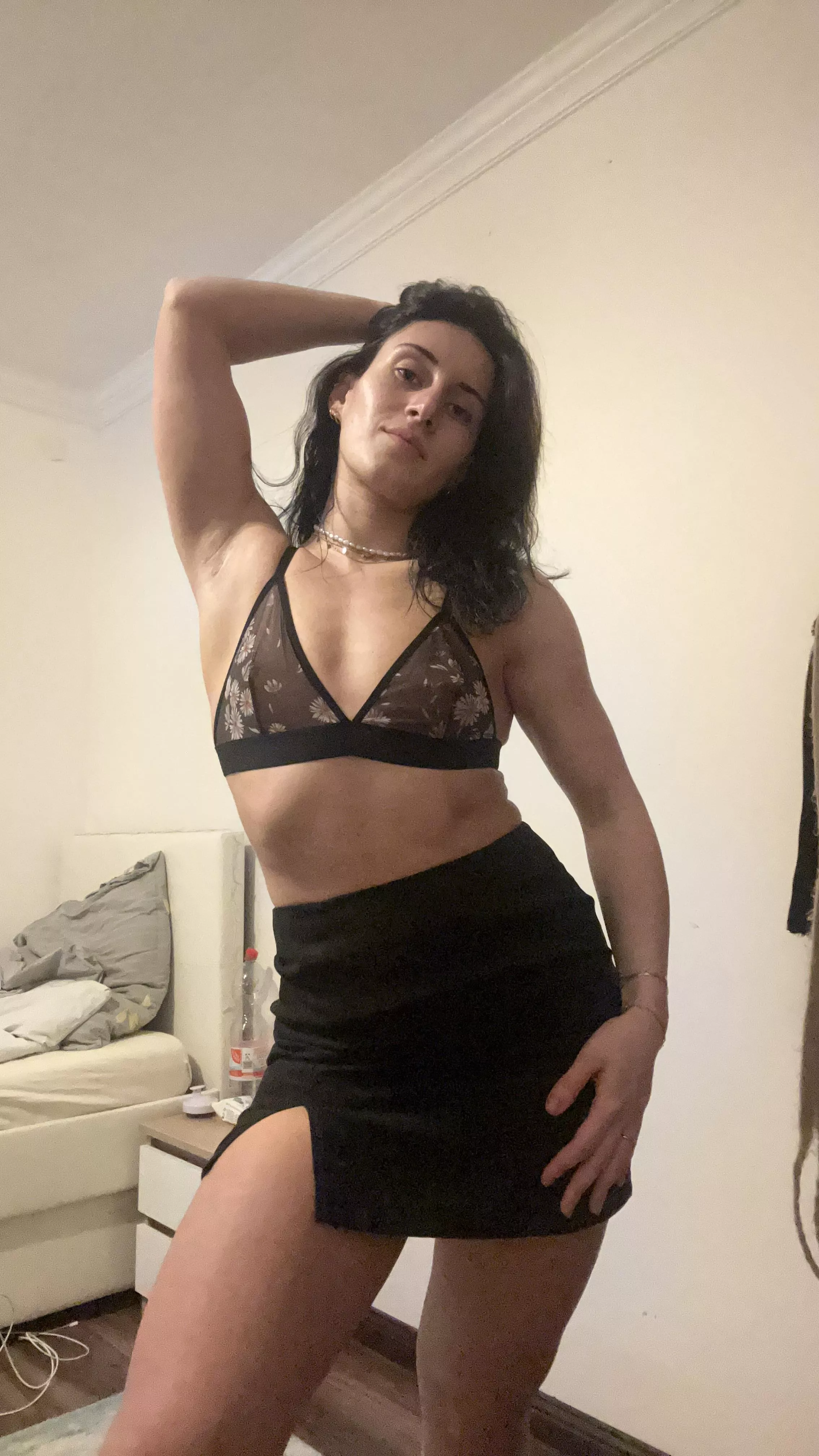 You like my teacher outfit?