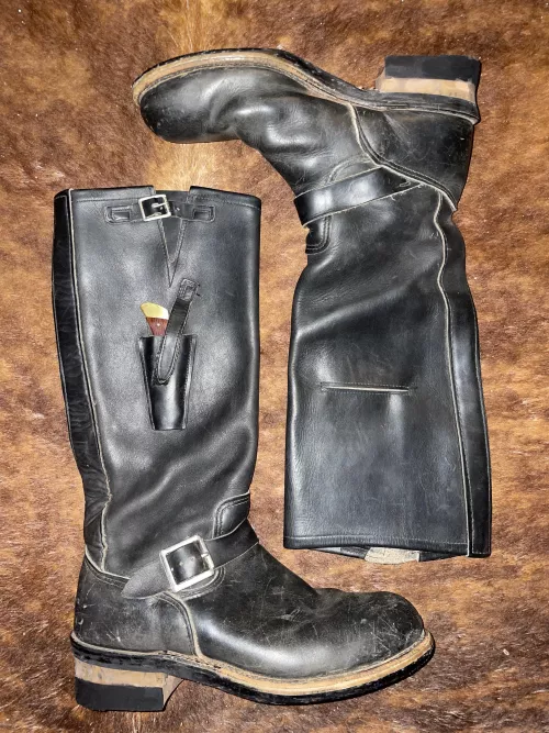 70's Chippewa Engineer Boots