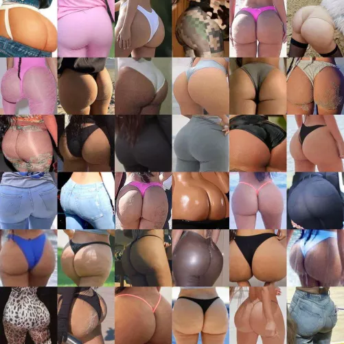 A collection of Kim’s perfect ass