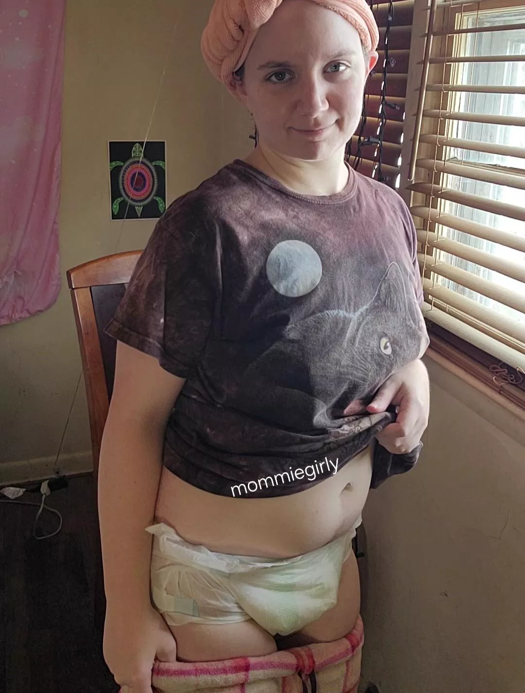 A nice shower, a fresh diaper, and some PJs ahhhh 😌