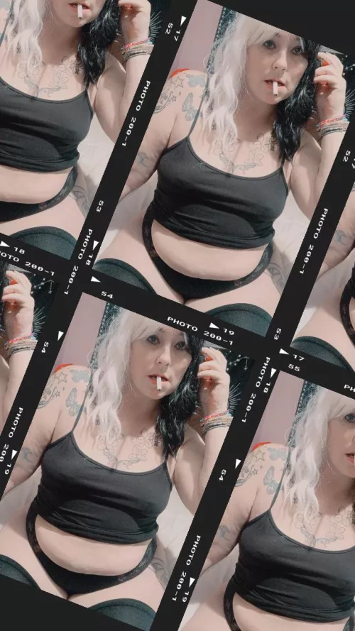 A perfect fridge magnet to remind you to smoke instead of eat