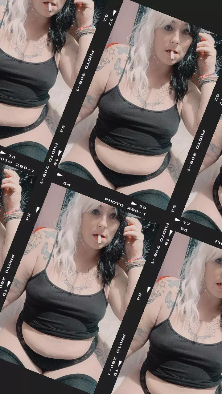 A perfect fridge magnet to remind you to smoke instead of eat