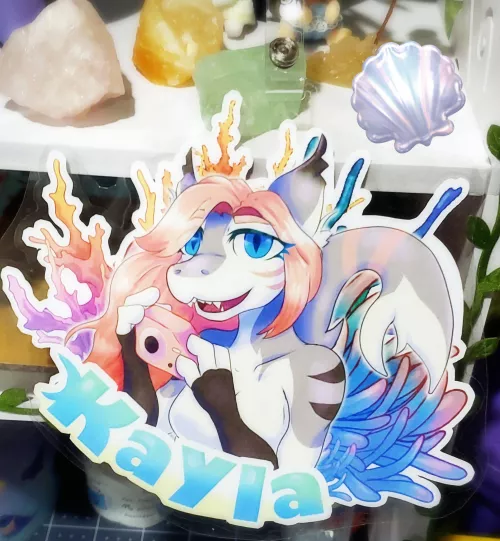 A recent badge commission iv done! :) Art by me!