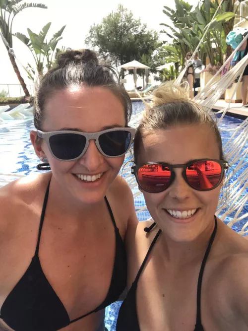 Alex Hartley & Kate Cross- English cricketers