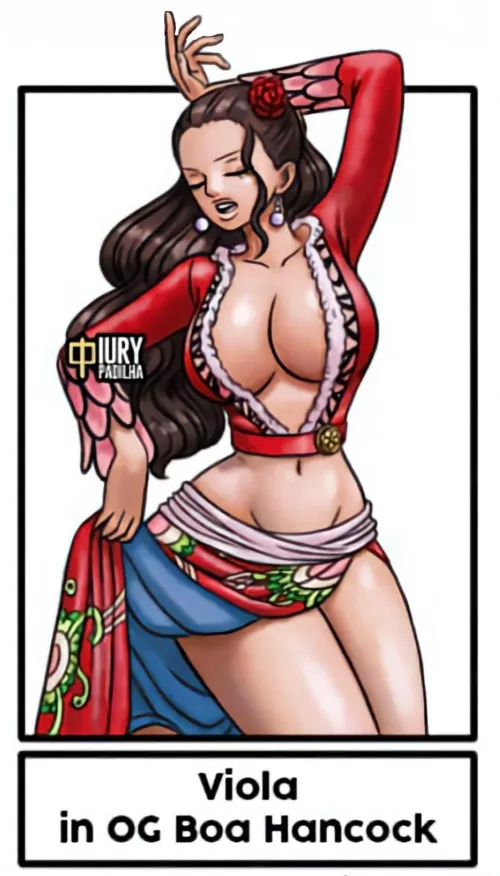 Am i the only one or you guys also think that viola looks hot as fuck in boa's outfit???