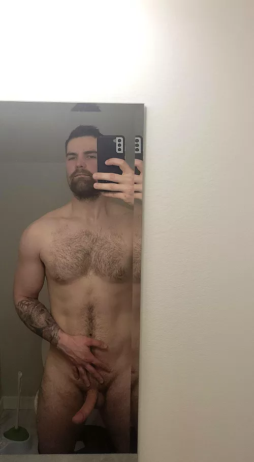 Beard and a rock hard boner