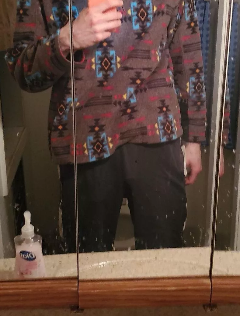 bulging in my straight bro bathroom