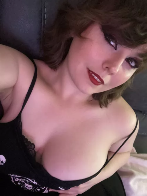 Come suck on my gothic tits.