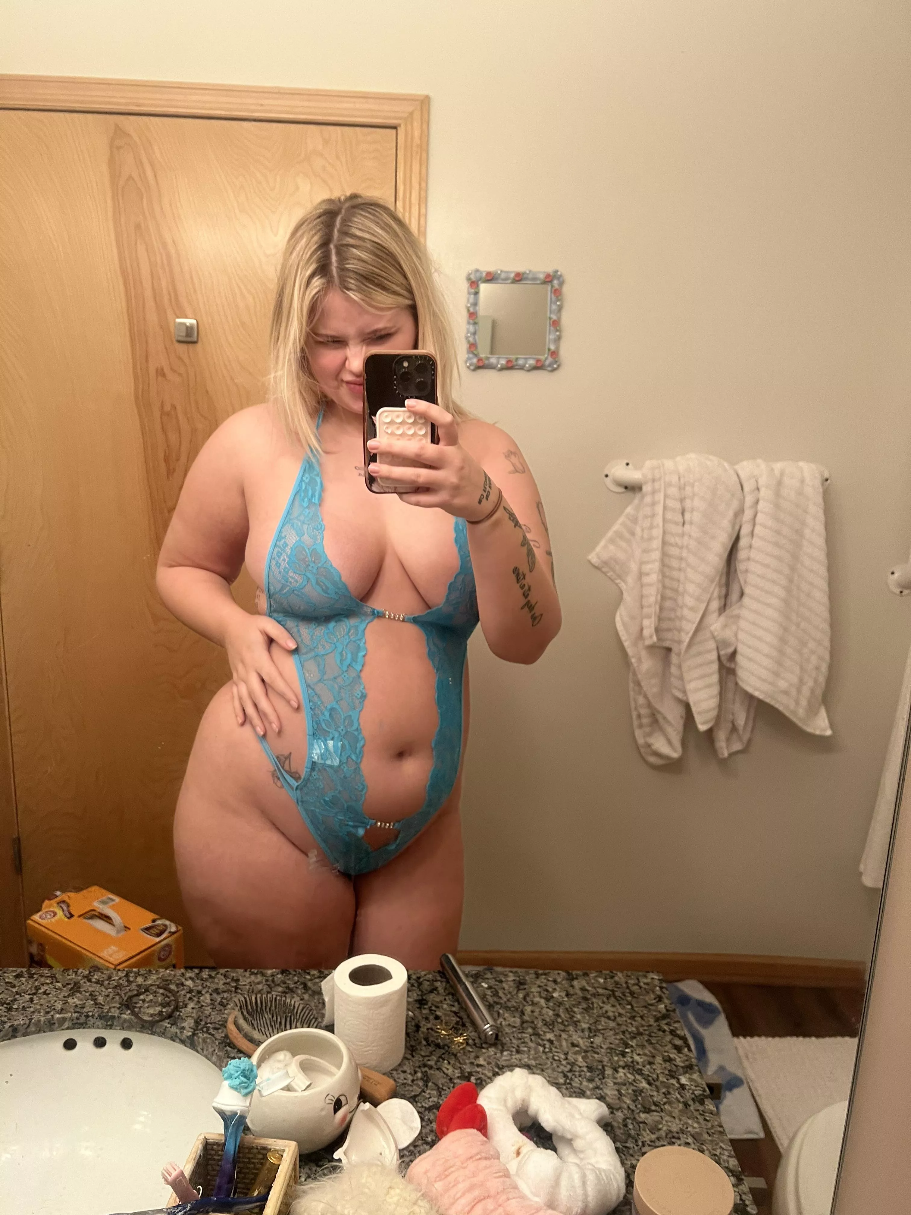 Do you like my chubby body?