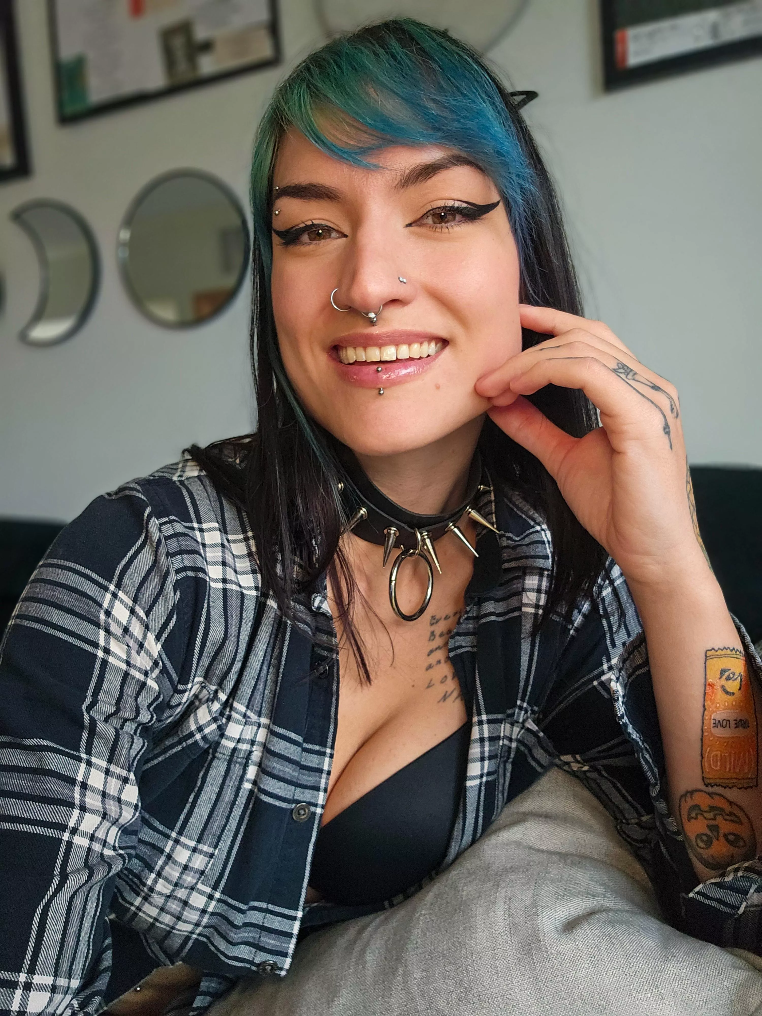 Dragged myself out of my depression and [f]elt cute