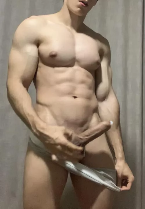 get on your knees and clean my dick