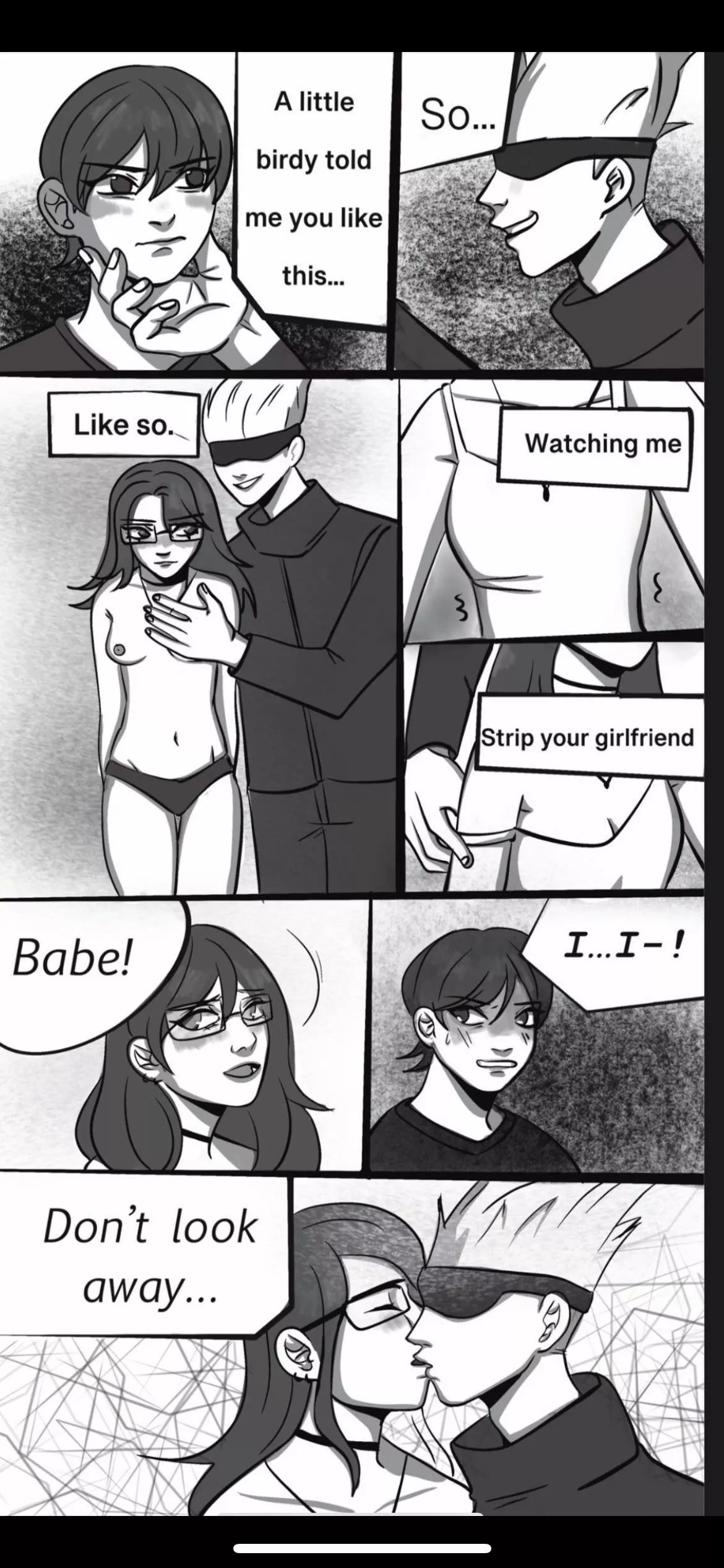 Gojo seduces my girlfriend Gojo seduces my girlfriend