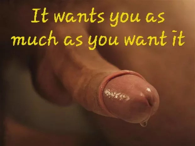 I can almost feel it on my lips and taste his precum! 🫦