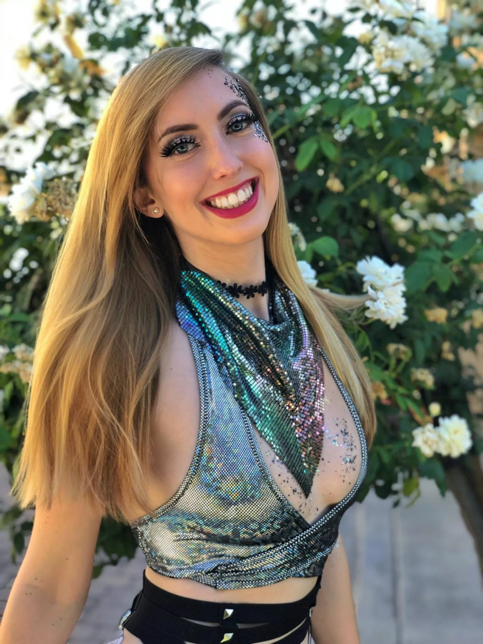 I hope my smile will lighten up your mood