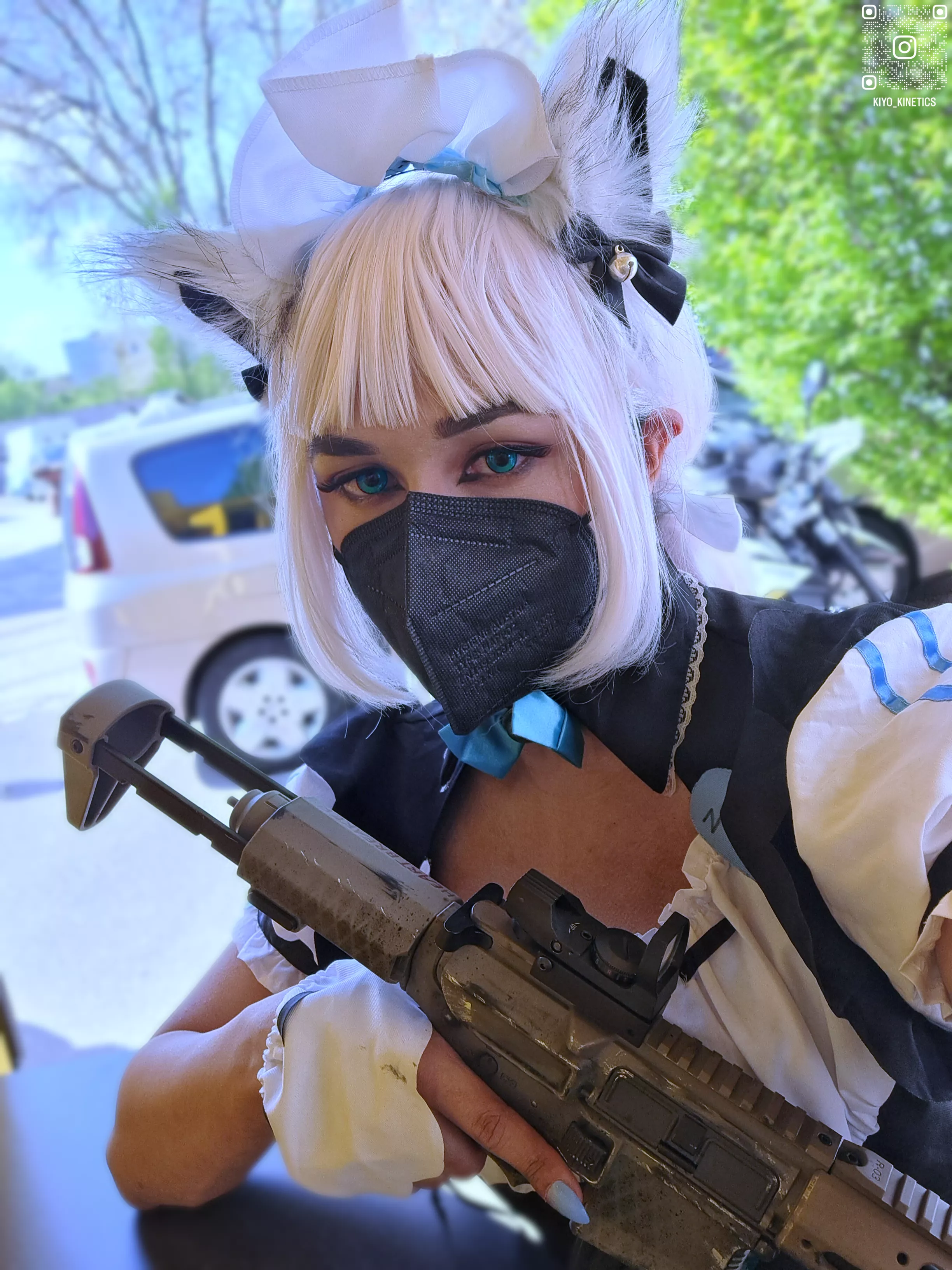 im almost done i swear. Nekopara vanilla cosplay with honeybadger