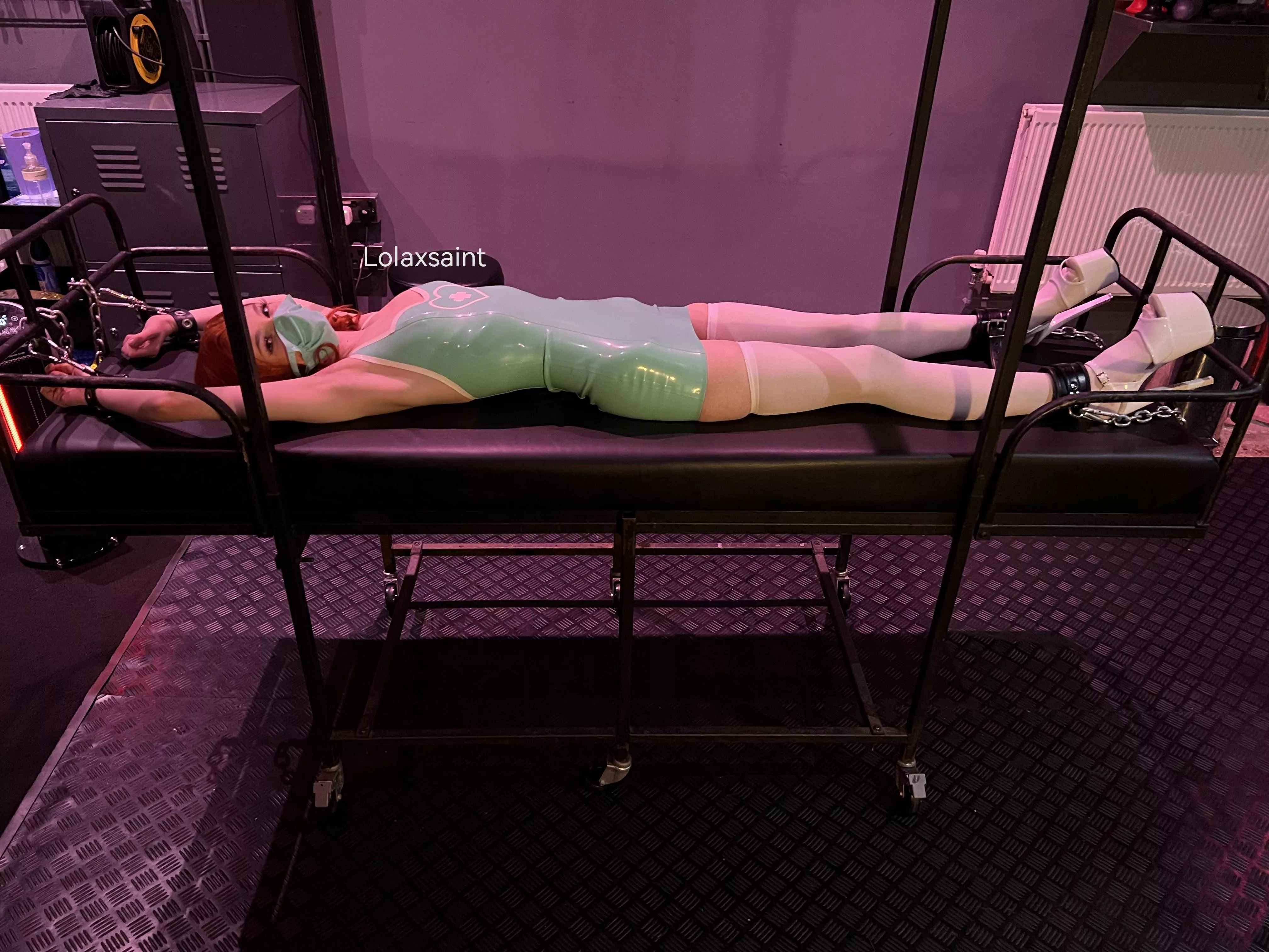 I'm ready for my examination [F]