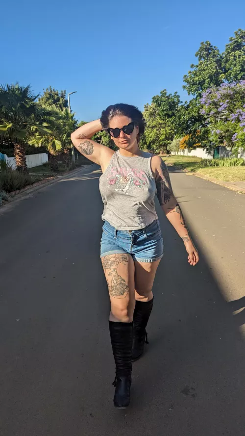 Just Taking a Walk Outside