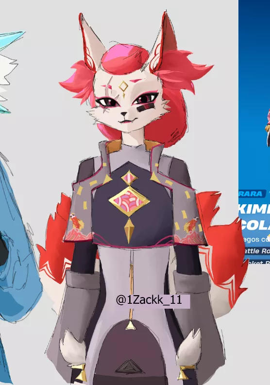 kimiko five tails again..