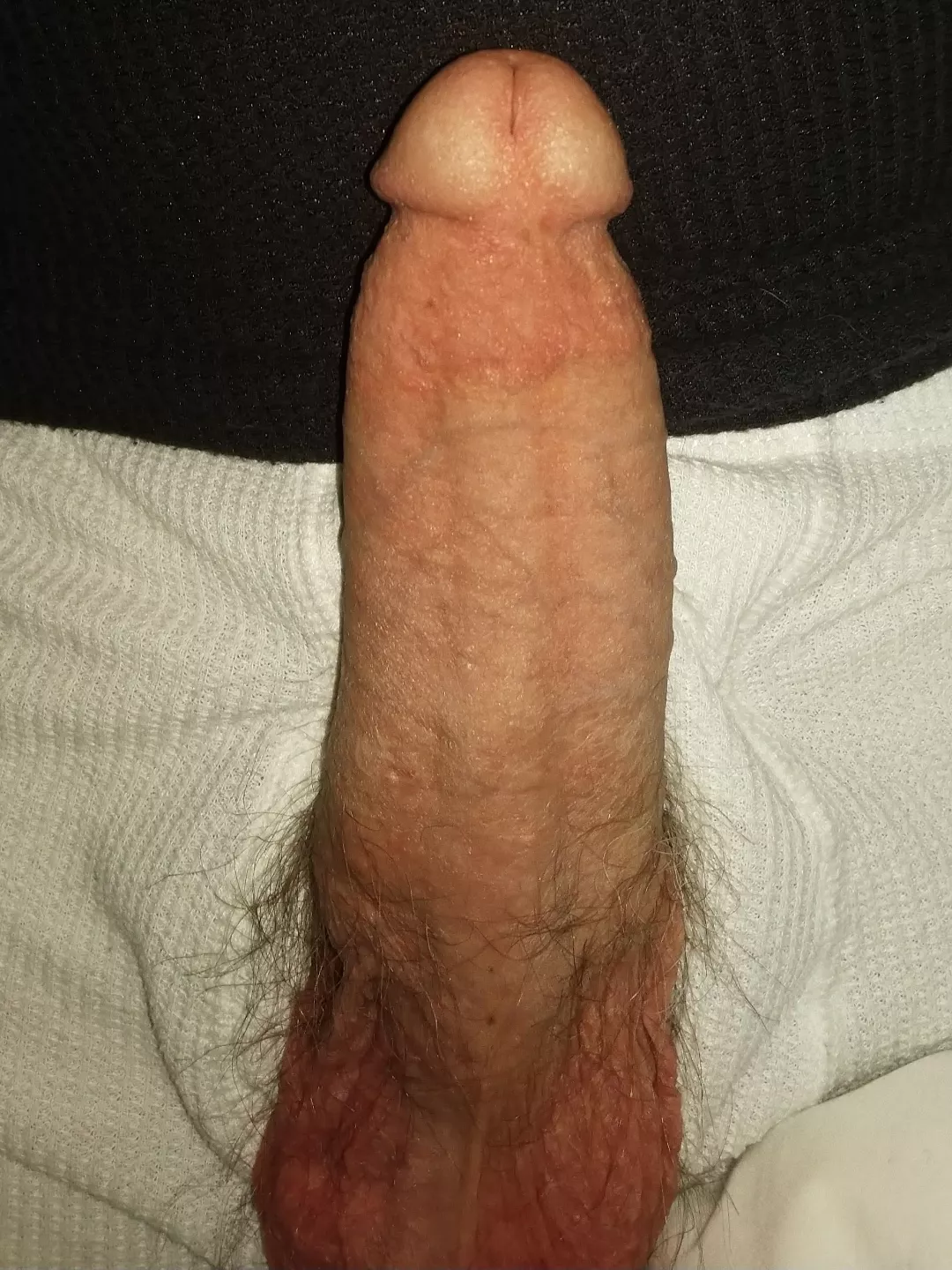 Long johns and fur collar.