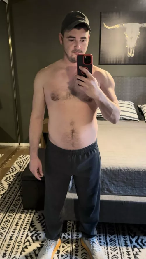 Love my Smokey Bear hat. Hides the receding hairline just right