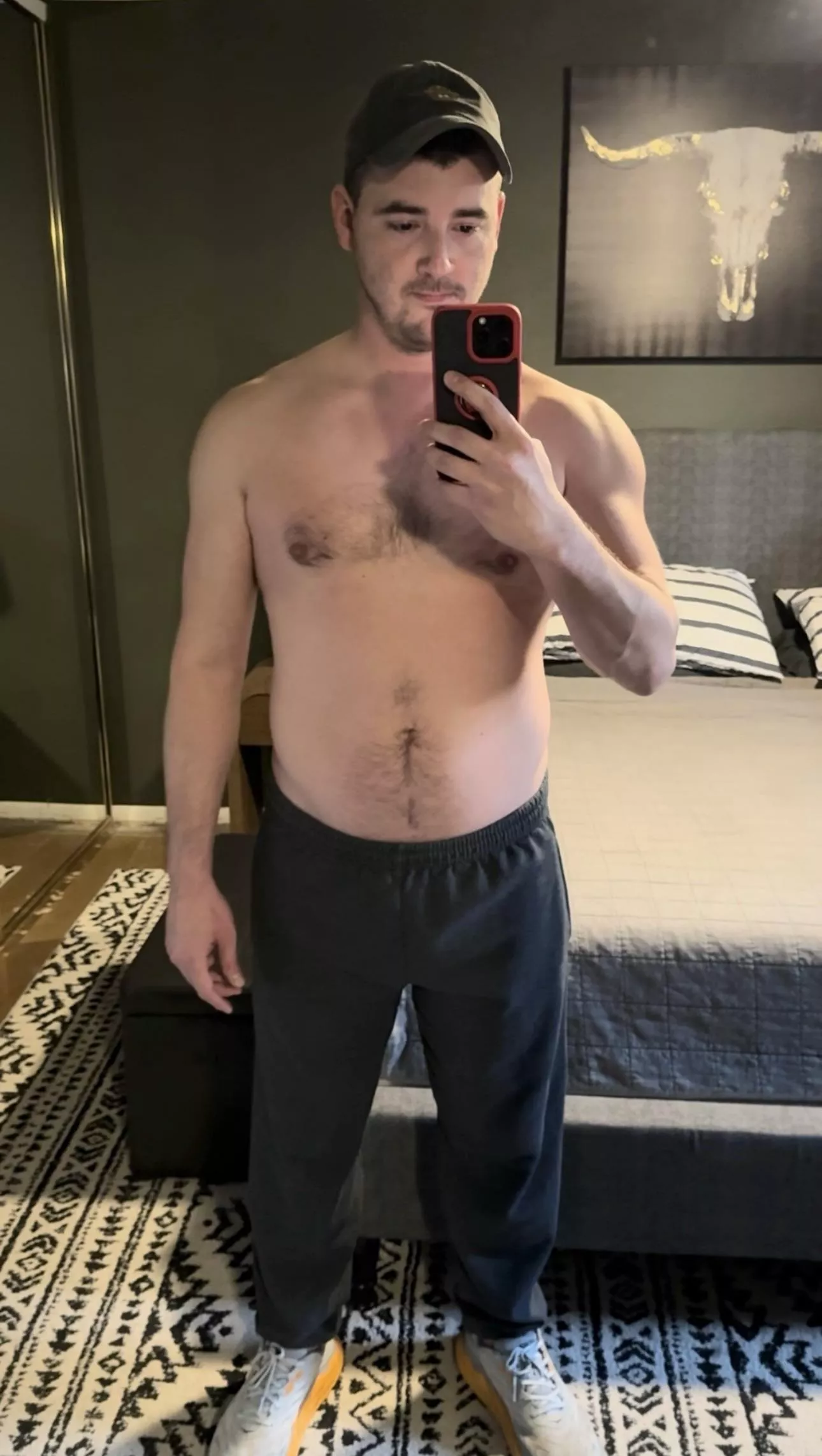 Love my Smokey Bear hat. Hides the receding hairline just right