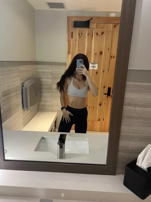 My gym husband showed up with his girlfriend - Time to make her jealous