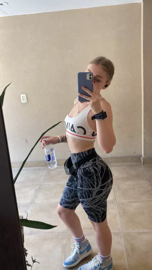 My new training shoes (f) are in the works