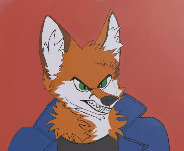 My second ever attempt at drawing anything. Any feedback is appreciated (Art by me)