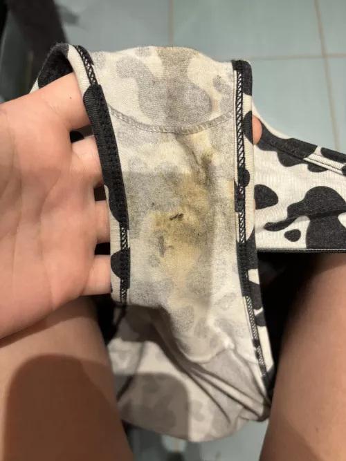 Not as dirty but damp and smell amazing 😫