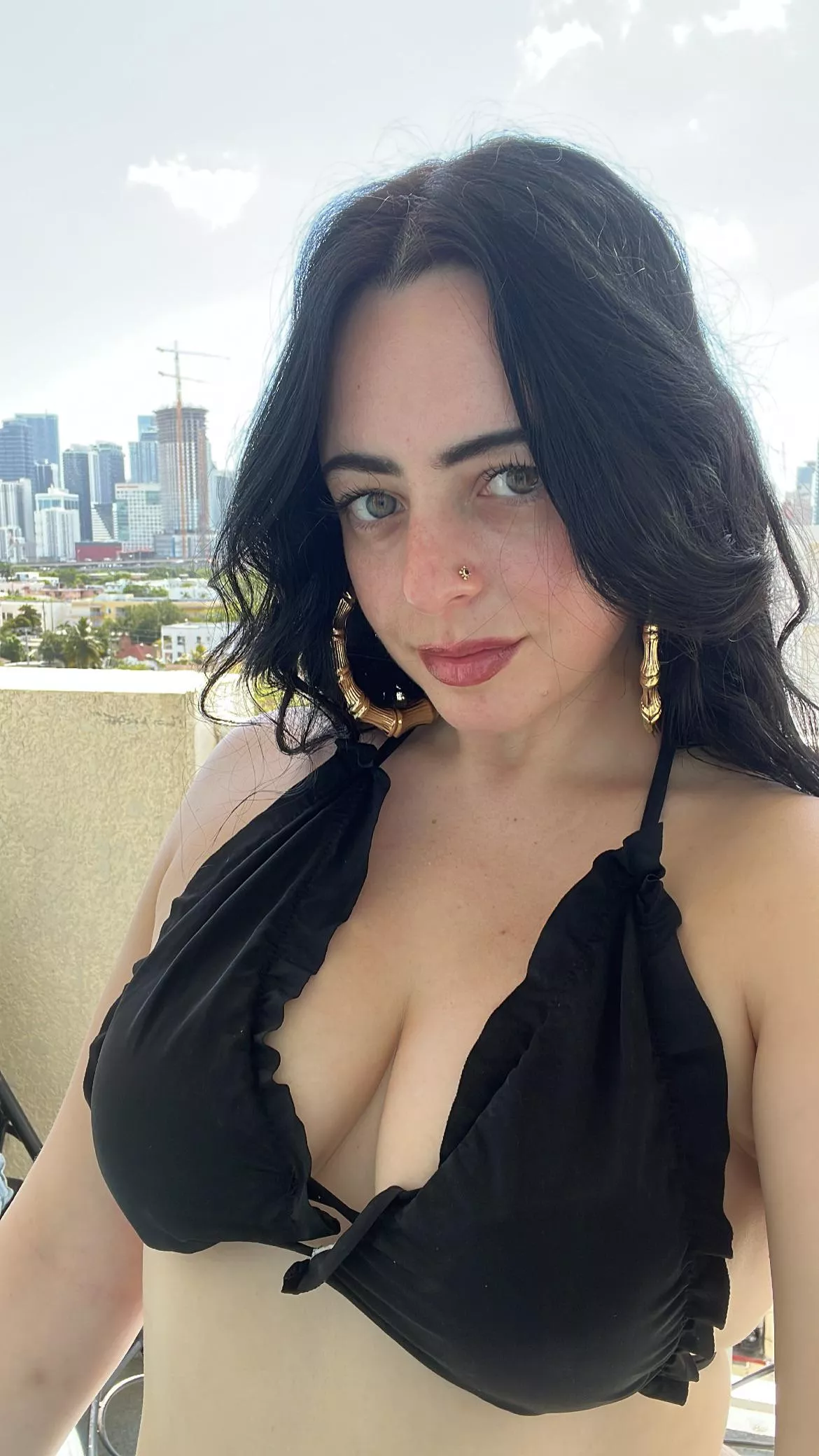 Palest girl on the beach!