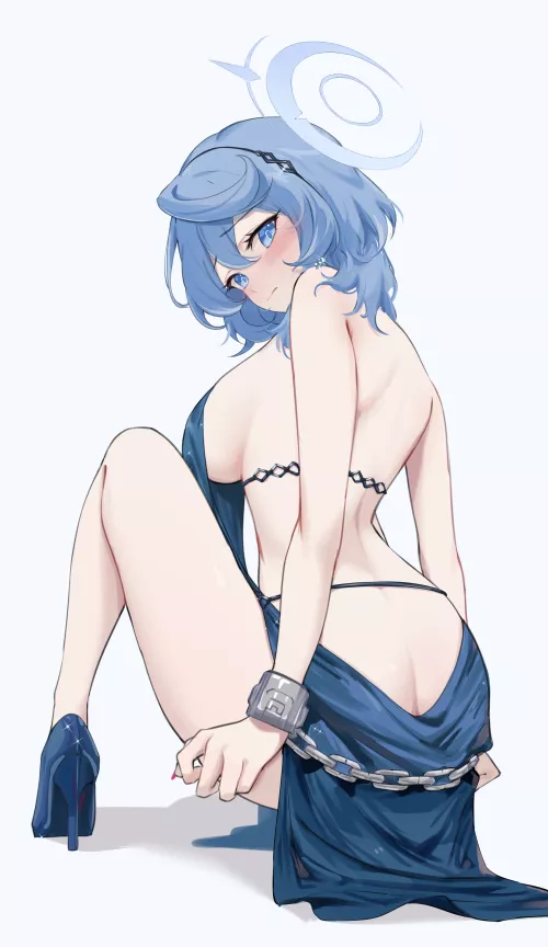Party Dress Ako in Chains (Feint721) [Blue Archive]