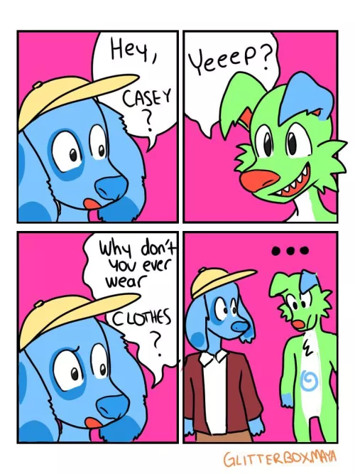 Serious question —