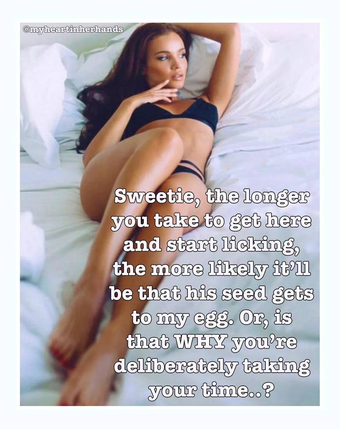 She may well have guessed correctly… 😉