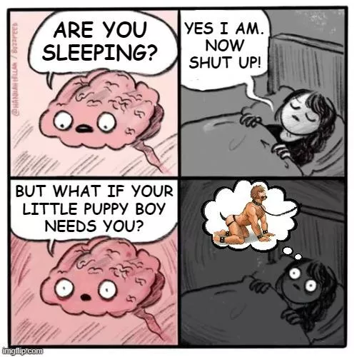 Sleep isn’t an option at this point