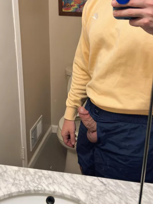 Solid cock to match the solid colors 🍆