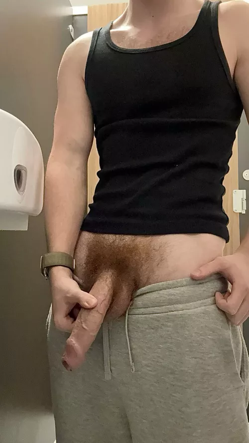 Suck my sweaty dick in the changing room