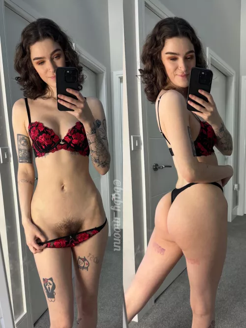 The front // the back