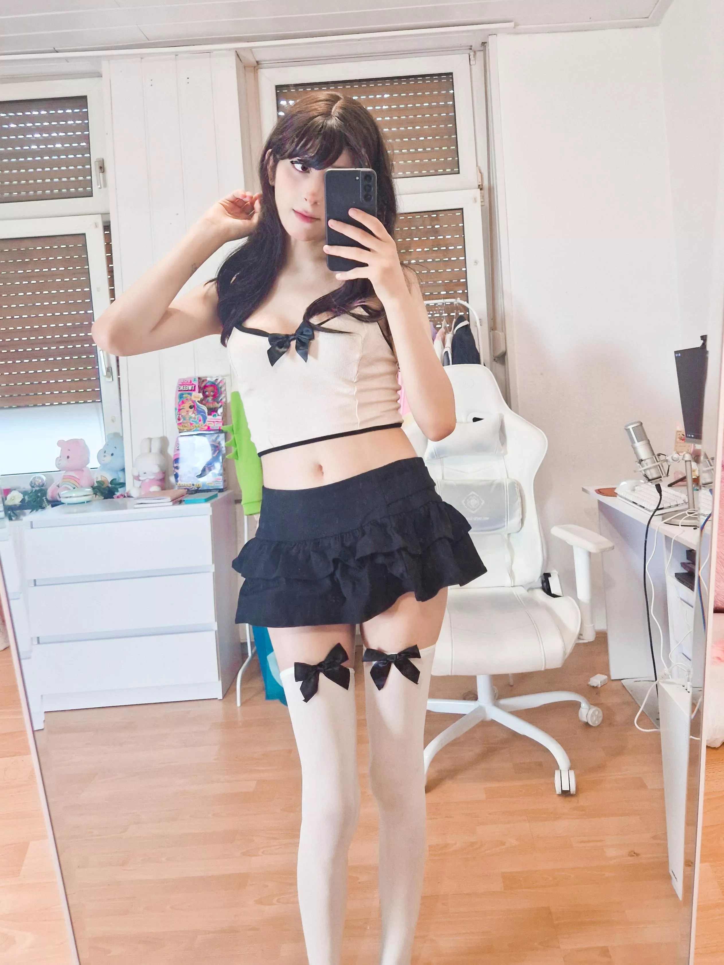 Thought i look good here (pretty shy about it🙈💗)