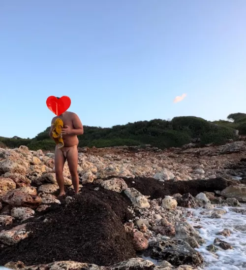 Towel drop. I miss the summer