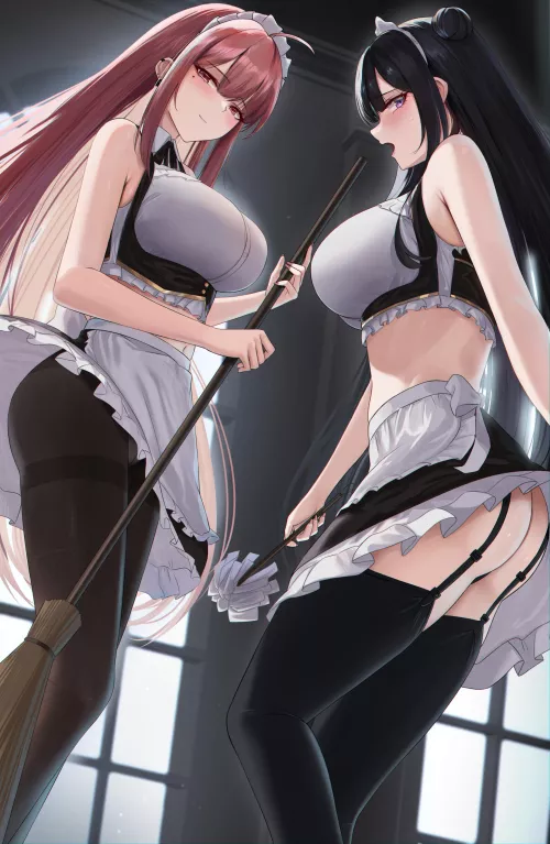 Two Maids [Artist's Original]